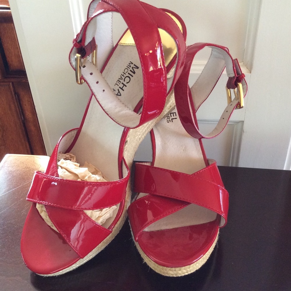 Michael Kors wedge heel sandals